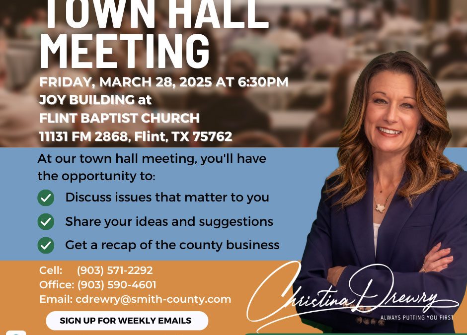 March 28 @ 6:30 pm – Town Hall