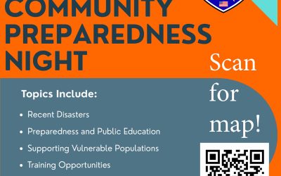 Aug 7 – Community Preparedness