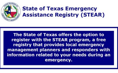 State of Texas Emergency Assistance Registry (STEAR)