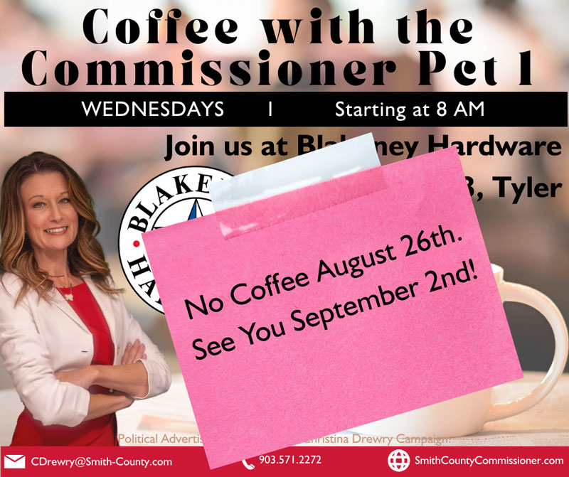 Coffee with the Commissioner – Precinct One