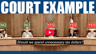 Example of the Commissioners Court’s Willingness to Waste Your Money