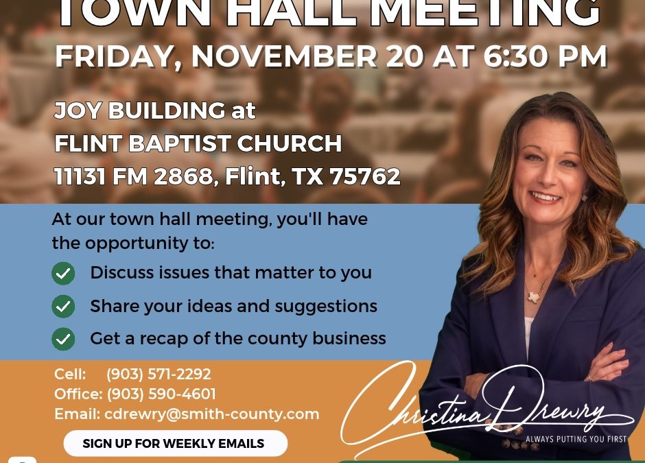 November 20 @ 6:30 pm – Town Hall